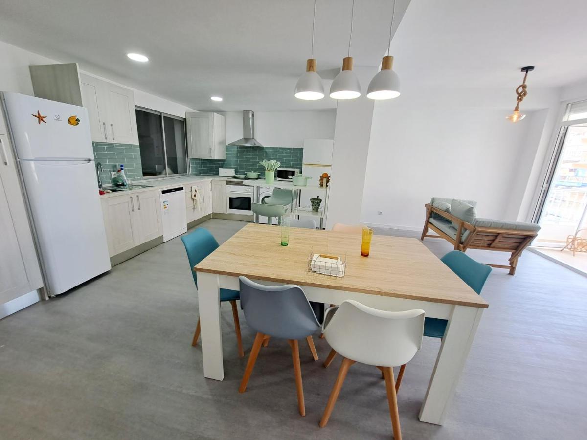 Апартаменты Amplio Piso Con Terraza A 50 M De Playa Мирамар Экстерьер фото